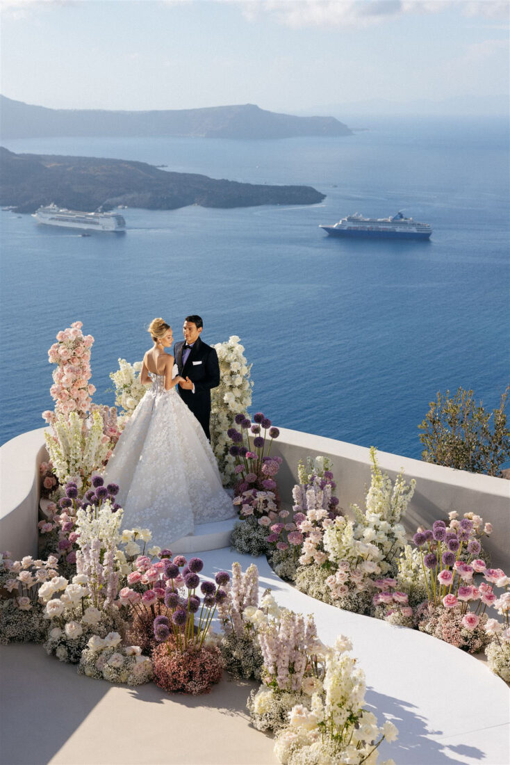 santorini wedding venue