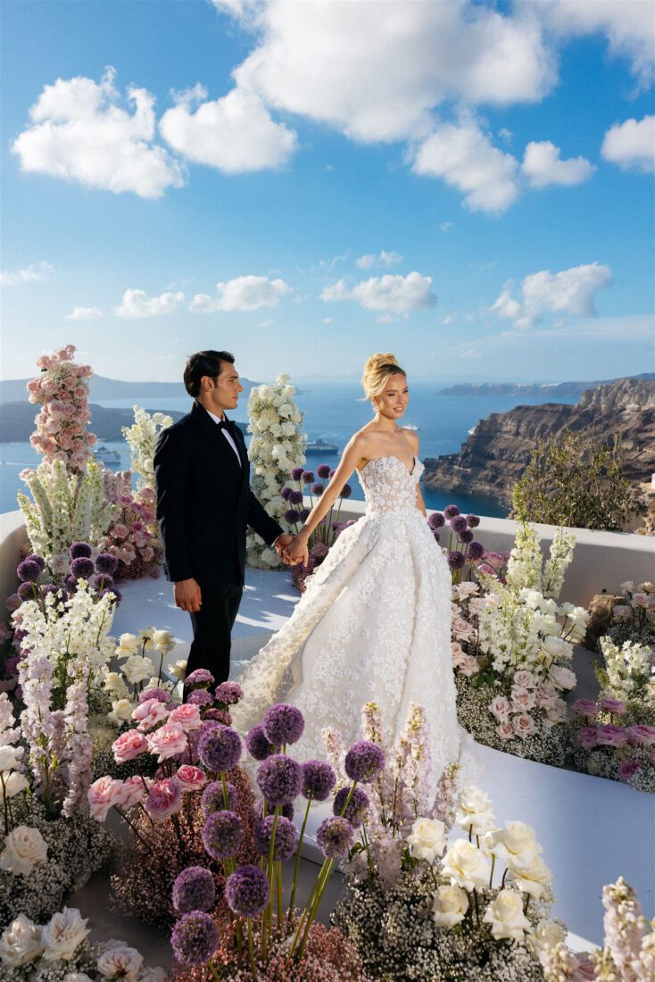 santorini wedding venue