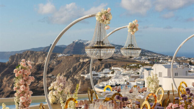 santorini wedding venue