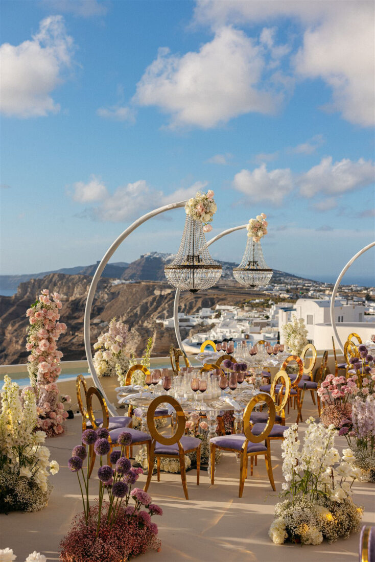 santorini wedding venue