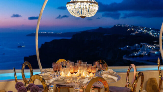 santorini wedding venue