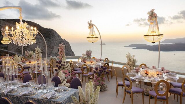 santorini wedding venue