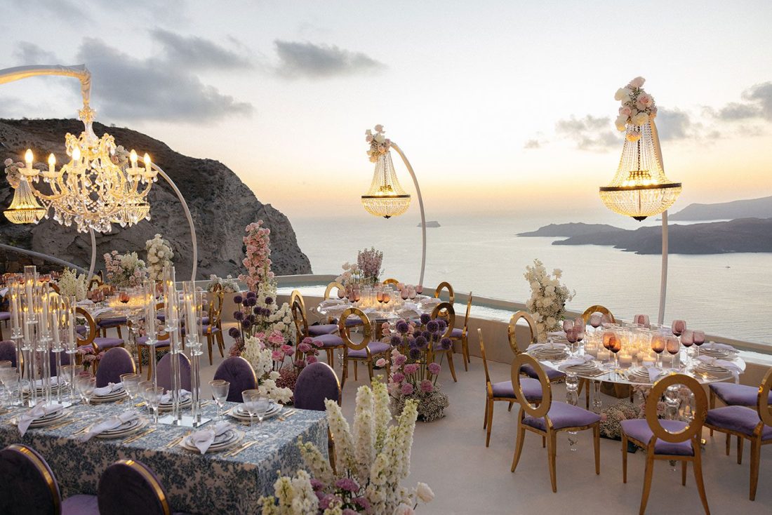 santorini wedding venue