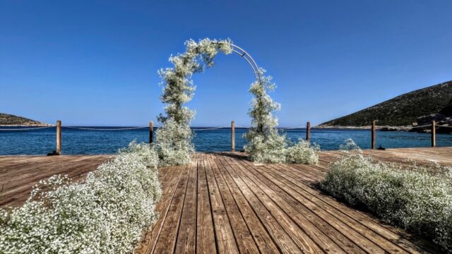 Sifnos beach wedding venue