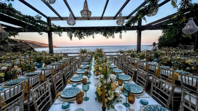Sifnos beach wedding venue