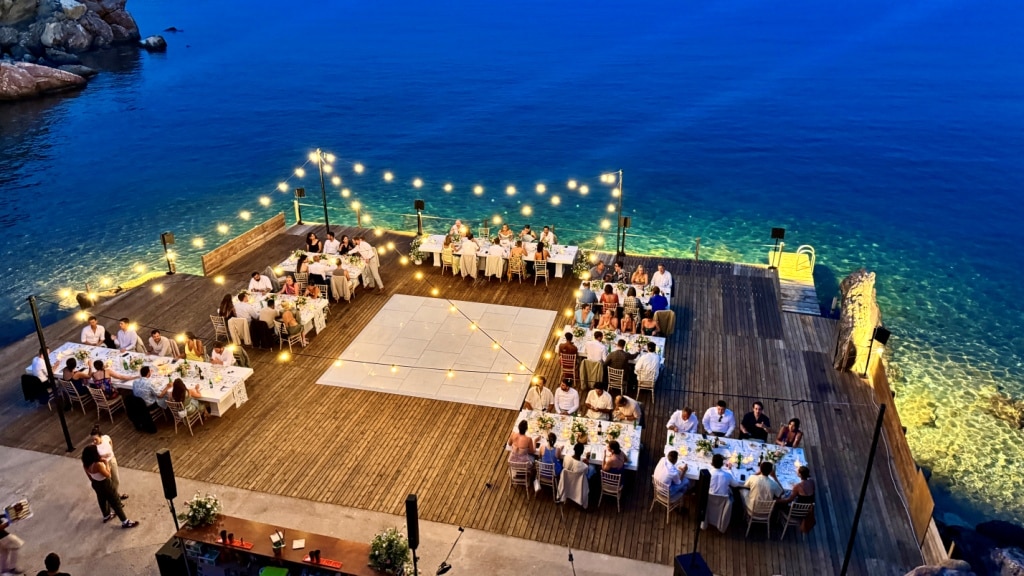 Sifnos beach wedding venue