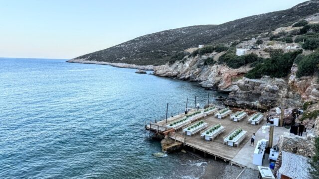 Sifnos beach wedding venue
