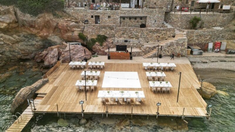 Sifnos beach wedding venue