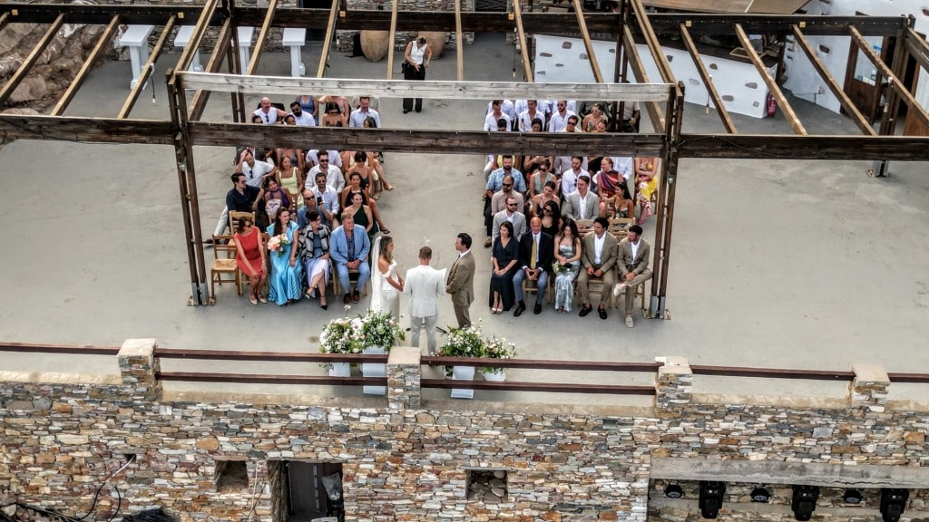 Sifnos beach wedding venue
