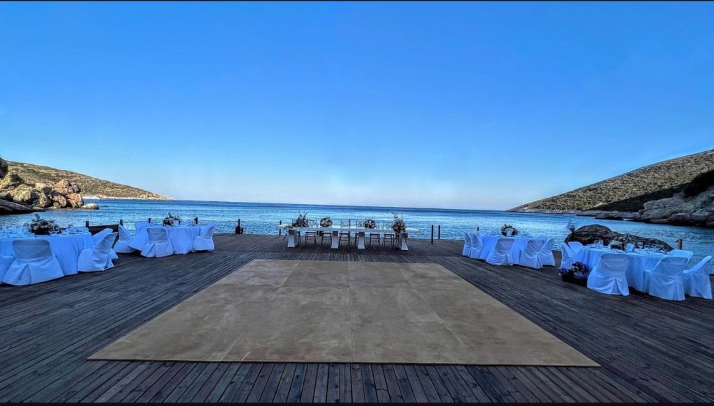 Sifnos beach wedding venue