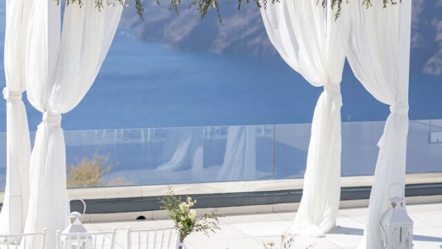destination wedding santorini venue