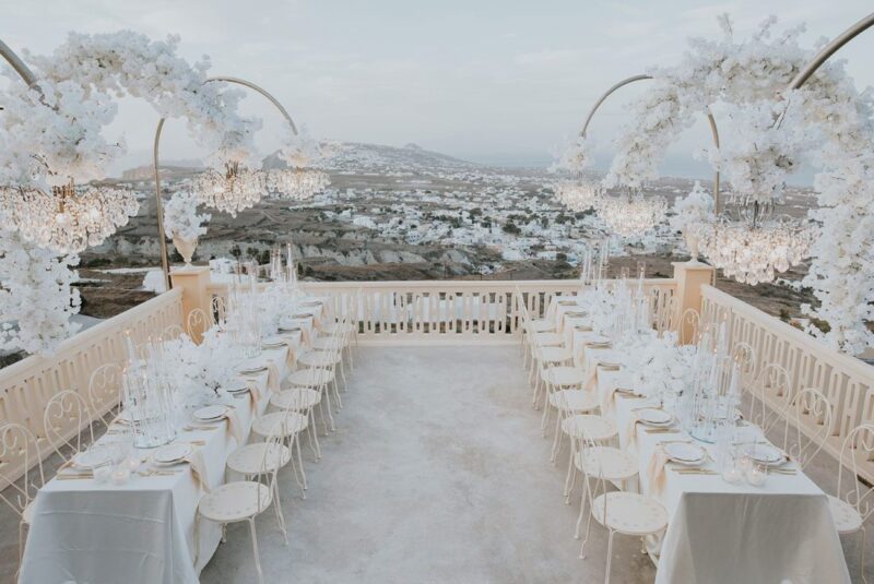santorini wedding venue