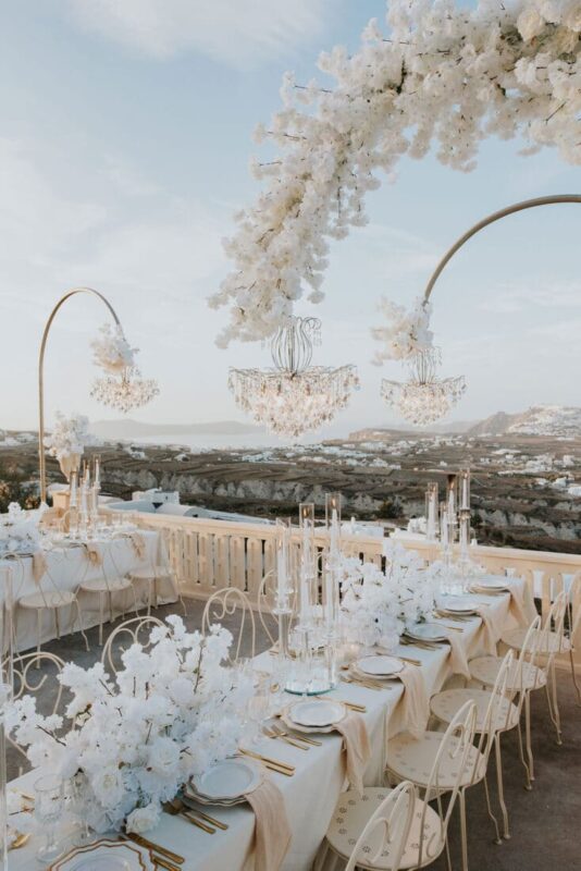 santorini wedding venue