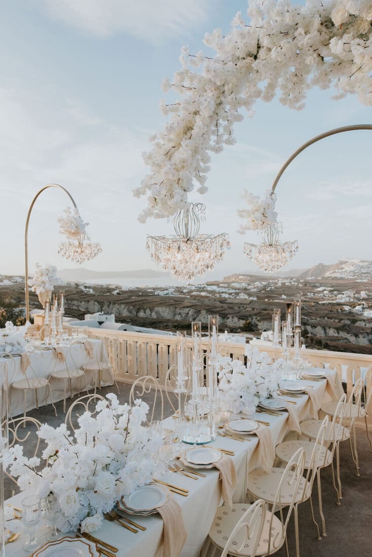 santorini wedding venue