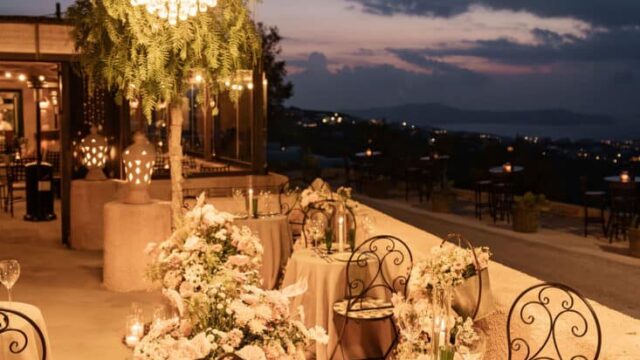 santorini wedding venue