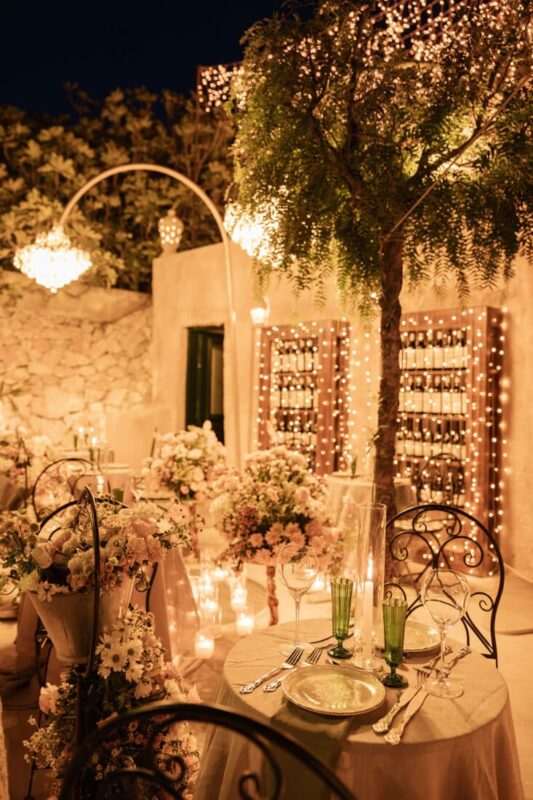 santorini wedding venue