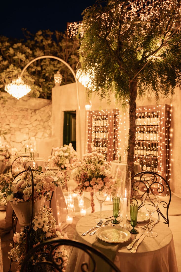 santorini wedding venue