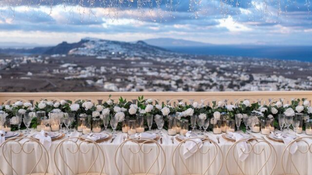 santorini wedding venue