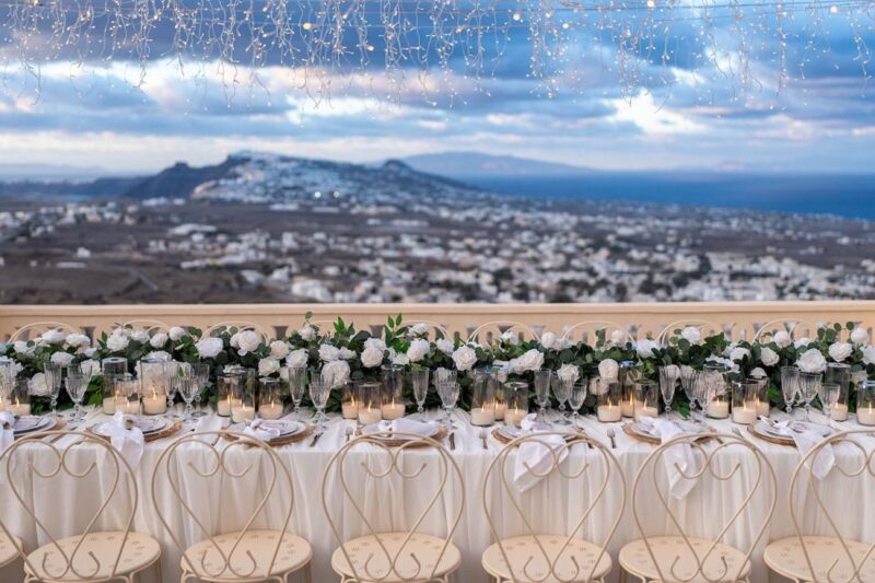 santorini wedding venue