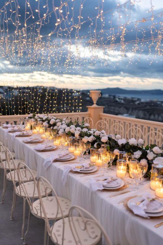 santorini wedding venue