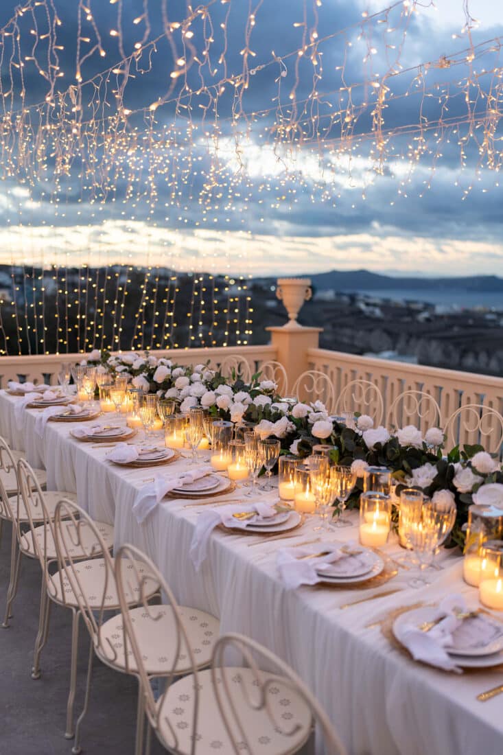 santorini wedding venue