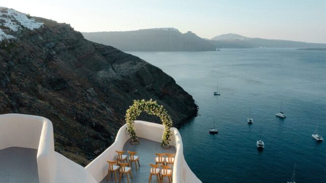 Santorini wedding