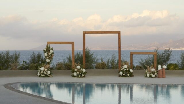 greek island wedding