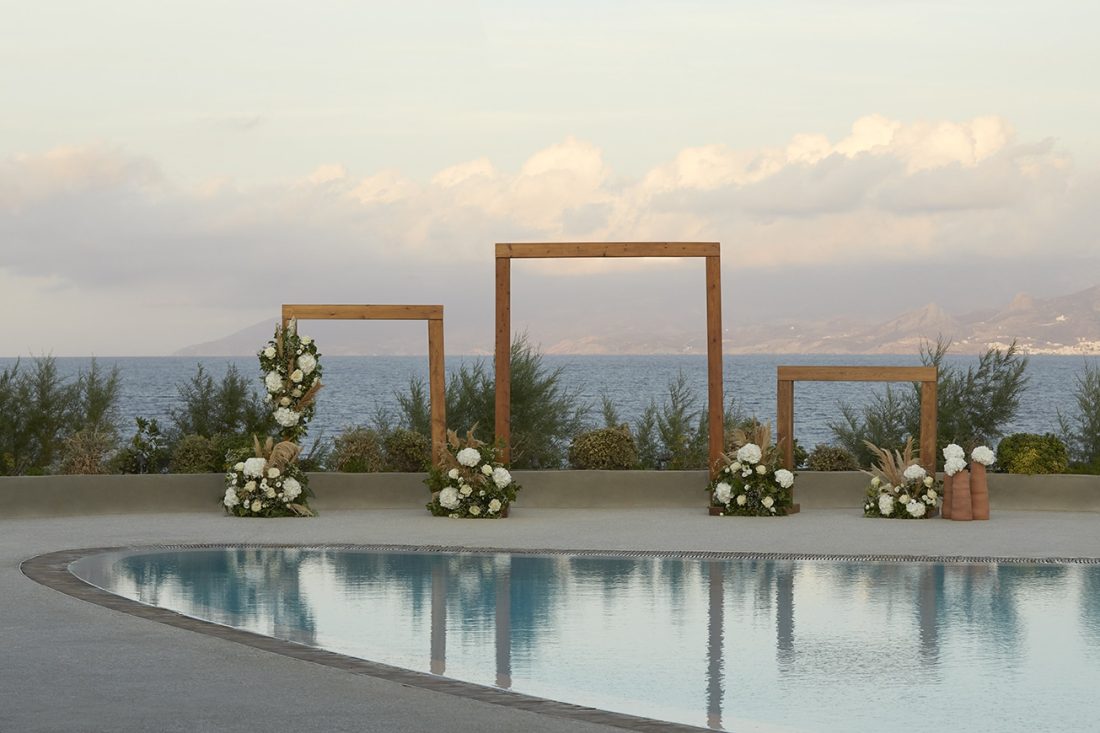 greek island wedding