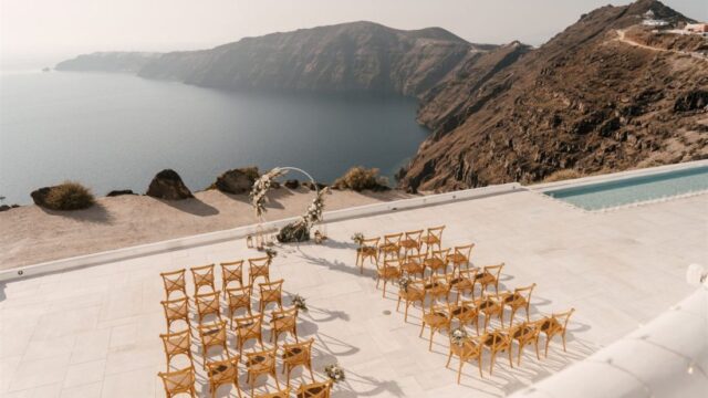 Santorini wedding venue