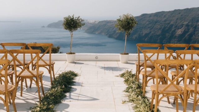 Santorini wedding venue