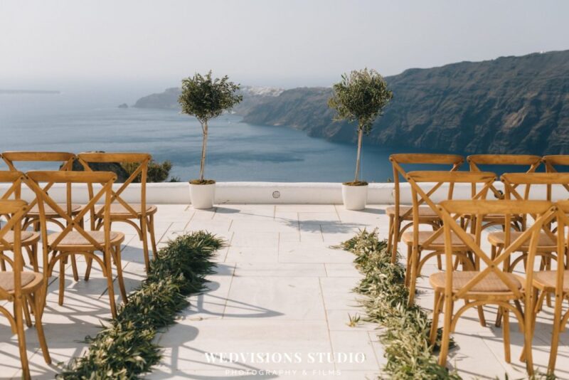 Santorini wedding venue