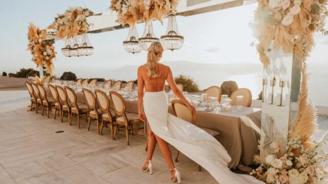 Santorini wedding venue