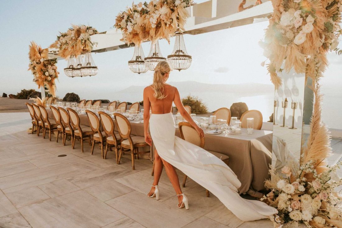 Santorini wedding venue