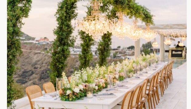 Santorini wedding venue