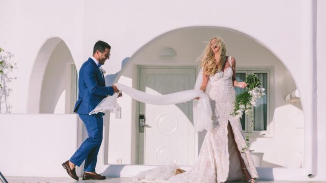 Santorini wedding venue