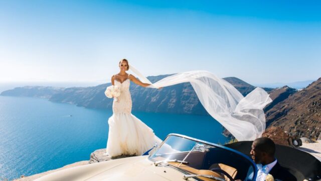Santorini wedding venue