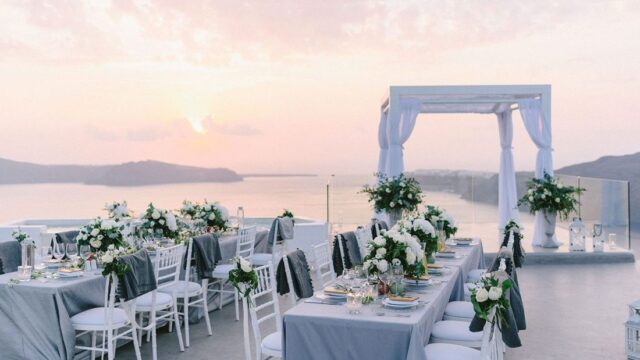 Santorini wedding venue