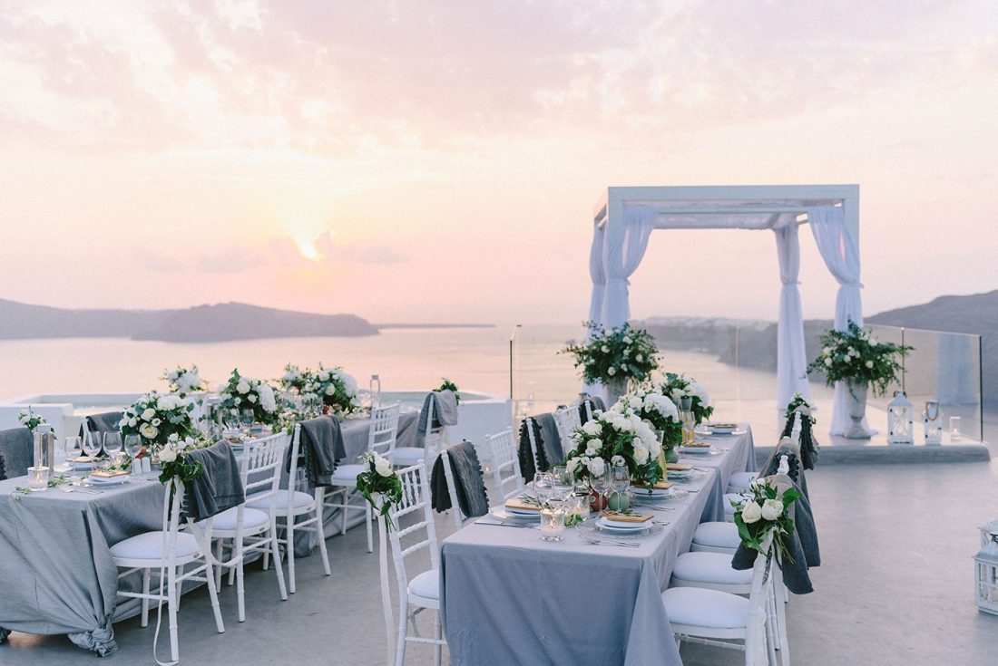 Santorini wedding venue