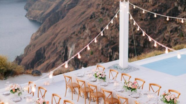 Santorini wedding venue