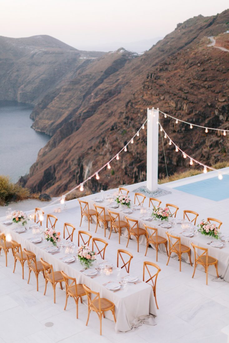 Santorini wedding venue