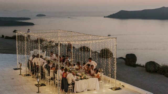 Santorini wedding venue