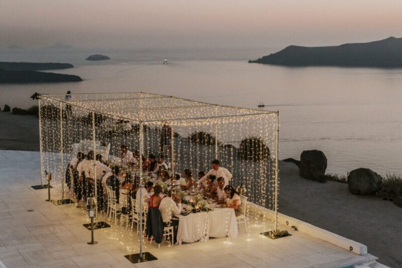 Santorini wedding venue