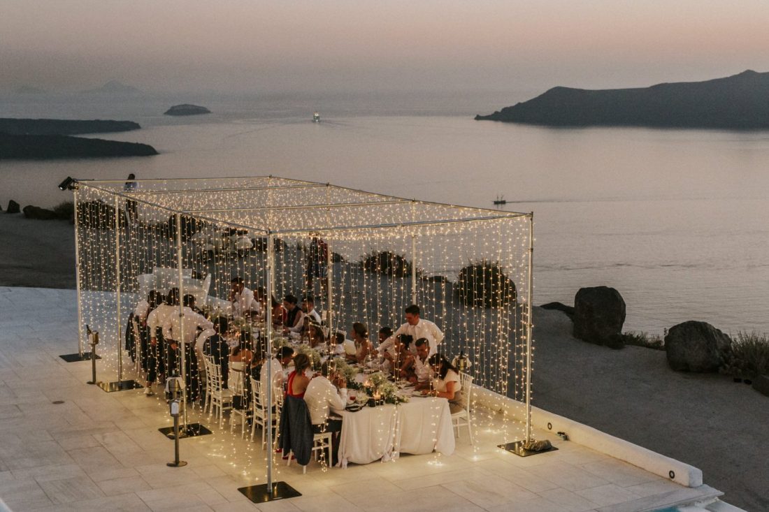 Santorini wedding venue