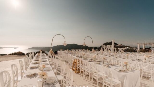 Santorini wedding venue