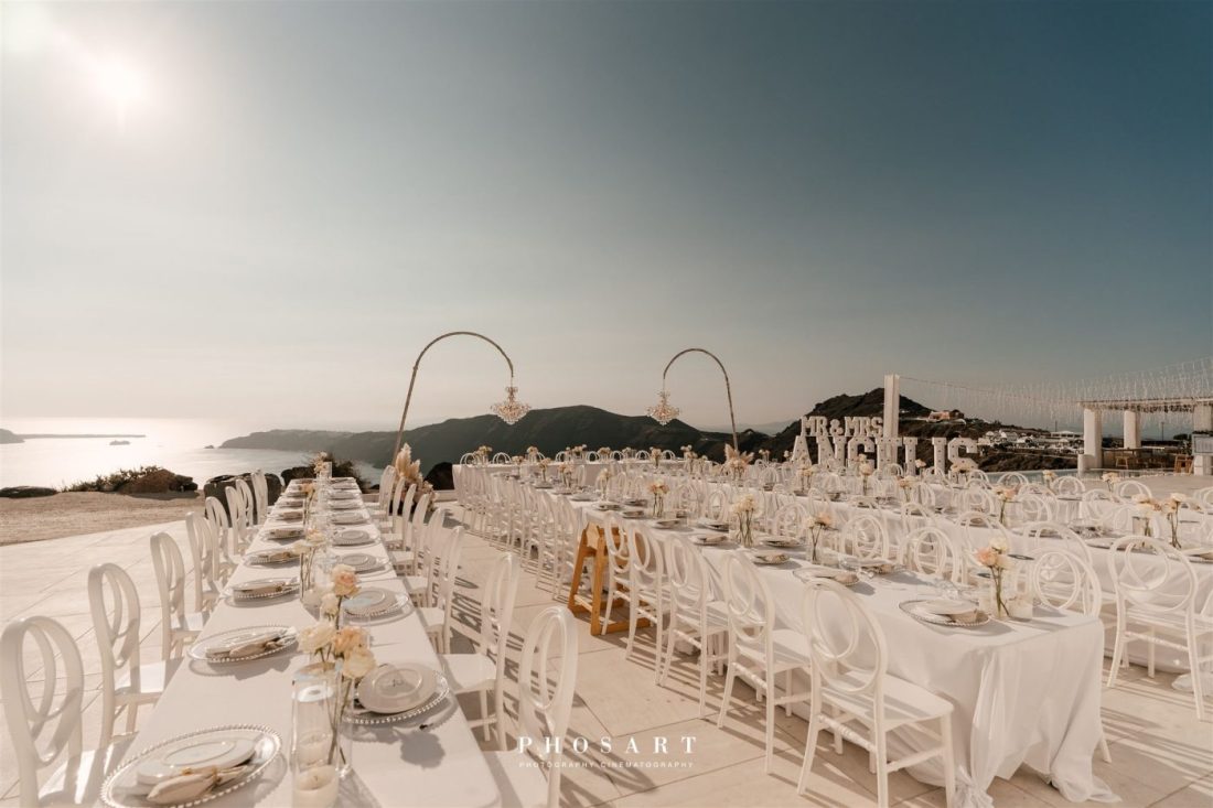 Santorini wedding venue