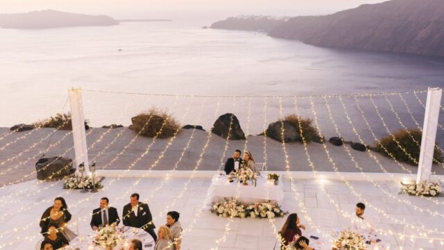 Santorini wedding venue
