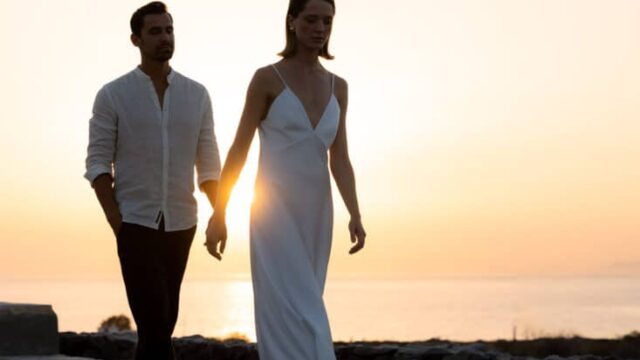 intimate wedding in greece