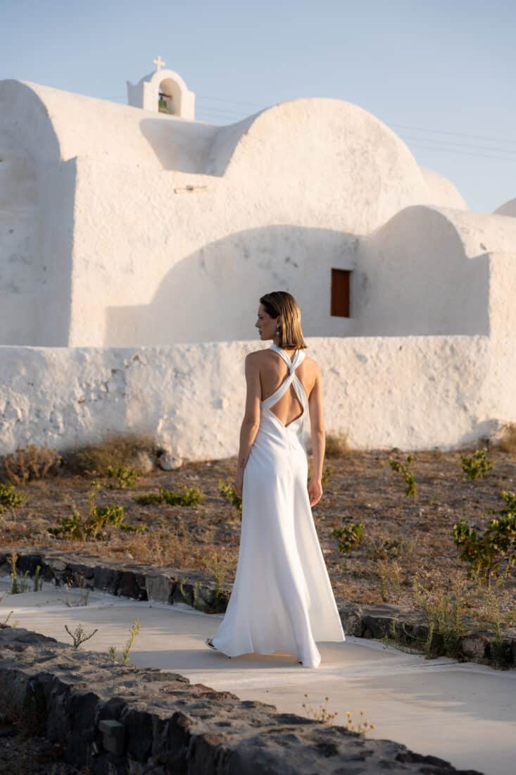 intimate wedding in greece