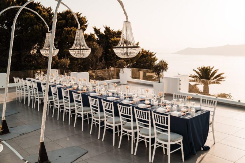 santorini wedding venue
