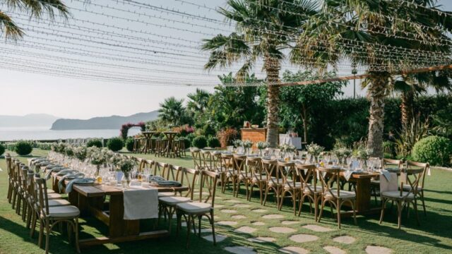 crete wedding sea view